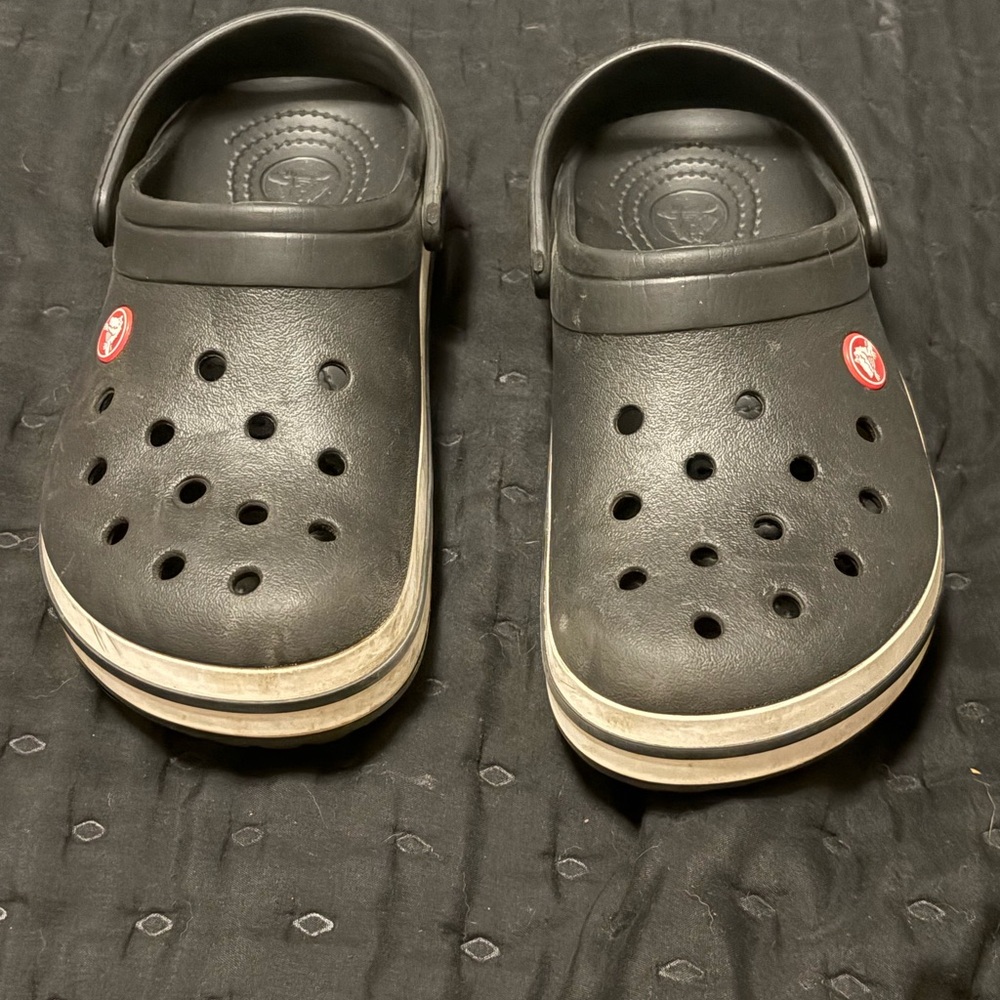 Kids Black Crocs